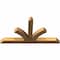 Ekena Millwork Richland Rough Sawn Timber Gable Bracket, Western Red Cedar, 84"W x 45"H x 6"D x 6"F, 13/12 Pitch GBW084X45X0606RIC00RWR - alternate 5